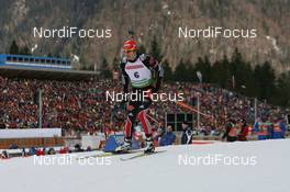 12.01.2011, Ruhpolding, Germany (GER): Arnd Peiffer (GER), Fischer, Salomon, Swix, adidas - IBU world cup biathlon, individual men, Ruhpolding (GER). www.nordicfocus.com. © Manzoni/NordicFocus. Every downloaded picture is fee-liable.