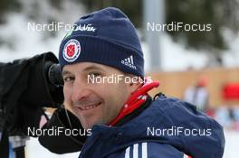 12.01.2011, Ruhpolding, Germany (GER): Armin Auchentaller (ITA), mens coach team USA - IBU world cup biathlon, individual men, Ruhpolding (GER). www.nordicfocus.com. © Manzoni/NordicFocus. Every downloaded picture is fee-liable.
