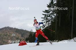 12.01.2011, Ruhpolding, Germany (GER): Michal Slesingr (CZE), Rossignol, Rottefella, Leki - IBU world cup biathlon, individual men, Ruhpolding (GER). www.nordicfocus.com. © Manzoni/NordicFocus. Every downloaded picture is fee-liable.