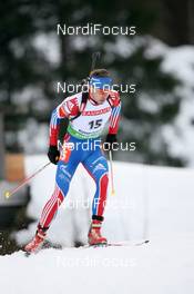 12.01.2011, Ruhpolding, Germany (GER): Anton Shipulin (RUS), Madshus, Rottefella, adidas - IBU world cup biathlon, individual men, Ruhpolding (GER). www.nordicfocus.com. © Manzoni/NordicFocus. Every downloaded picture is fee-liable.