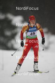 13.01.2011, Ruhpolding, Germany (GER): Yinghui Xu (CHN), Fischer, Salomon, Swix, adidas - IBU world cup biathlon, individual women, Ruhpolding (GER). www.nordicfocus.com. © Manzoni/NordicFocus. Every downloaded picture is fee-liable.