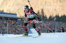 16.01.2011, Ruhpolding, Germany (GER): Andrea Henkel (GER), Fischer, Rottefella, Exel, adidas, Toko - IBU world cup biathlon, pursuit women, Ruhpolding (GER). www.nordicfocus.com. © Manzoni/NordicFocus. Every downloaded picture is fee-liable.