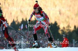 16.01.2011, Ruhpolding, Germany (GER): Rosanna Crawford (CAN), Salomon, Leki - IBU world cup biathlon, pursuit women, Ruhpolding (GER). www.nordicfocus.com. © Manzoni/NordicFocus. Every downloaded picture is fee-liable.