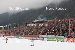 14.01.2011, Ruhpolding, Germany (GER): Biathlon Feature: The new venue - IBU world cup biathlon, sprint men, Ruhpolding (GER). www.nordicfocus.com. © Manzoni/NordicFocus. Every downloaded picture is fee-liable.