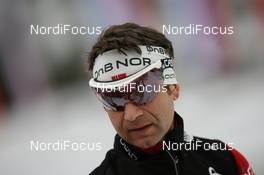 14.01.2011, Ruhpolding, Germany (GER): Ole Einar Bjoerndalen (NOR), Madshus, Rottefella, Odlo - IBU world cup biathlon, sprint men, Ruhpolding (GER). www.nordicfocus.com. © Manzoni/NordicFocus. Every downloaded picture is fee-liable.