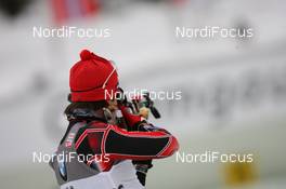 14.01.2011, Ruhpolding, Germany (GER): Scott Perras (CAN), Madshus, Rottefella, Alpina, Swix - IBU world cup biathlon, sprint men, Ruhpolding (GER). www.nordicfocus.com. © Manzoni/NordicFocus. Every downloaded picture is fee-liable.