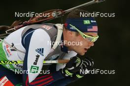 14.01.2011, Ruhpolding, Germany (GER): Tim Burke (USA), Rossignol, Rottefella, Swix, adidas - IBU world cup biathlon, sprint men, Ruhpolding (GER). www.nordicfocus.com. © Manzoni/NordicFocus. Every downloaded picture is fee-liable.