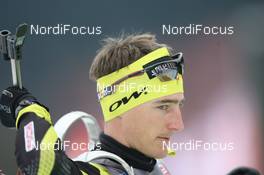 14.01.2011, Ruhpolding, Germany (GER): Vincent Jay (FRA), Fischer, Rottefella, OneWay - IBU world cup biathlon, sprint men, Ruhpolding (GER). www.nordicfocus.com. © Manzoni/NordicFocus. Every downloaded picture is fee-liable.