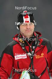 14.01.2011, Ruhpolding, Germany (GER): Markus Gandler (AUT) - IBU world cup biathlon, sprint men, Ruhpolding (GER). www.nordicfocus.com. © Manzoni/NordicFocus. Every downloaded picture is fee-liable.