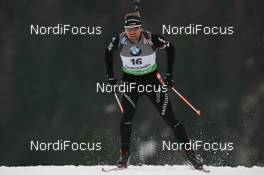 14.01.2011, Ruhpolding, Germany (GER): Matthias Simmen (SUI), Rossignol, Rottefella, Exel, ODLO - IBU world cup biathlon, sprint men, Ruhpolding (GER). www.nordicfocus.com. © Manzoni/NordicFocus. Every downloaded picture is fee-liable.