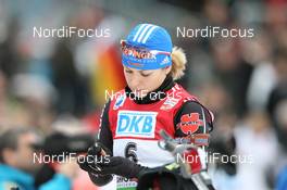 15.01.2011, Ruhpolding, Germany (GER): Magdalena Neuner (GER), Fischer, Rottefella, Exel, adidas - IBU world cup biathlon, sprint women, Ruhpolding (GER). www.nordicfocus.com. © Manzoni/NordicFocus. Every downloaded picture is fee-liable.
