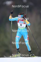 15.01.2011, Ruhpolding, Germany (GER): Olena Pidhrushna (UKR), Fischer, Rottefella - IBU world cup biathlon, sprint women, Ruhpolding (GER). www.nordicfocus.com. © Manzoni/NordicFocus. Every downloaded picture is fee-liable.