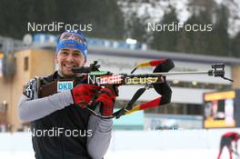 15.01.2011, Ruhpolding, Germany (GER): Michael Greis (GER), Madshus, Rottefella, OneWay, adidas - IBU world cup biathlon, training, Ruhpolding (GER). www.nordicfocus.com. © Manzoni/NordicFocus. Every downloaded picture is fee-liable.