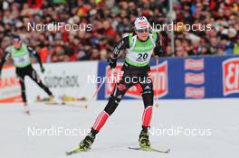 23.01.2011, Antholz, Italy (ITA): Tina Bachmann (GER), Fischer, Rottefella, Swix, adidas  - IBU world cup biathlon, mass women, Antholz (ITA). www.nordicfocus.com. © Manzoni/NordicFocus. Every downloaded picture is fee-liable.