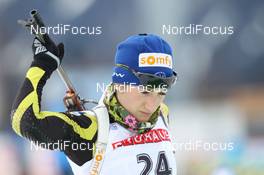 21.01.2011, Antholz, Italy (ITA): Marie Laure Brunet (FRA), Rossignol, Rottefella, Swix - IBU world cup biathlon, sprint women, Antholz (ITA). www.nordicfocus.com. © Manzoni/NordicFocus. Every downloaded picture is fee-liable.