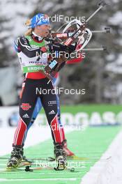 06.02.2011, Presque Isle, United States of America (USA): Magdalena Neuner (GER), Fischer, Rottefella, Exel, adidas - IBU world cup biathlon, pursuit women, Presque Isle (USA). www.nordicfocus.com. © Manzoni/NordicFocus. Every downloaded picture is fee-liable.
