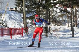 13.02.2011, Fort Kent, United States of America (USA): Michal Slesingr (CZE), Rossignol, Rottefella, Leki - IBU world cup biathlon, mass men, Fort Kent (USA). www.nordicfocus.com. © Manzoni/NordicFocus. Every downloaded picture is fee-liable.