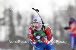 12.02.2011, Fort Kent, United States of America (USA): Ivan Tcherezov (RUS), Fischer, Rottefella, Swix, adidas - IBU world cup biathlon, pursuit men, Fort Kent (USA). www.nordicfocus.com. © Manzoni/NordicFocus. Every downloaded picture is fee-liable.
