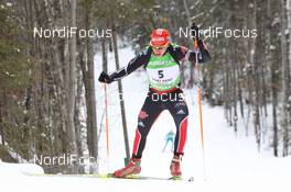 12.02.2011, Fort Kent, United States of America (USA): Daniel Boehm (GER), Fischer, Rottefella, Alpina, Exel, Rudy Project, adidas - IBU world cup biathlon, pursuit men, Fort Kent (USA). www.nordicfocus.com. © Manzoni/NordicFocus. Every downloaded picture is fee-liable.