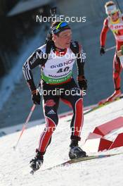 19.03.2011, Holmenkollen, Norway (NOR): Erik Lesser (GER), Salomon, Exel, adidas - IBU world cup biathlon, pursuit men, Holmenkollen (NOR). www.nordicfocus.com. © Manzoni/NordicFocus. Every downloaded picture is fee-liable.