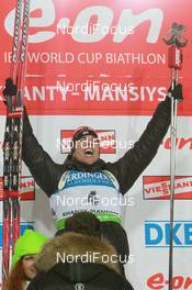 12.03.2011, Khanty-Mansiysk, Russia (RUS): Emil Hegle Svendsen (NOR), Madshus, Rottefella, Swix, Odlo - IBU world championships biathlon, mass men, Khanty-Mansiysk (RUS). www.nordicfocus.com. © Manzoni/NordicFocus. Every downloaded picture is fee-liable.