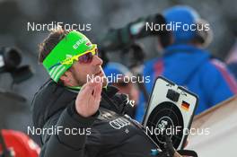 03.03.2011, Khanty-Mansiysk, Russia (RUS): Mark Kirchner (GER), coach Team Germany - IBU world championships biathlon, relay mixed, Khanty-Mansiysk (RUS). www.nordicfocus.com. © Manzoni/NordicFocus. Every downloaded picture is fee-liable.