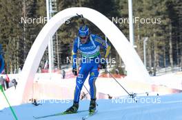 05.03.2011, Khanty-Mansiysk, Russia (RUS): Fredrik Lindstroem (SWE), Fischer, Rottefella, Swix, adidas - IBU world championships biathlon, sprint men, Khanty-Mansiysk (RUS). www.nordicfocus.com. © Manzoni/NordicFocus. Every downloaded picture is fee-liable.