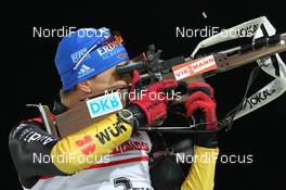 30.11.2011, Oestersund, Sweden (SWE): Michael Greis (GER), Madshus, Rottefella, OneWay, adidas - IBU world cup biathlon, individual men, Oestersund (SWE). www.nordicfocus.com. © Manzoni/NordicFocus. Every downloaded picture is fee-liable.