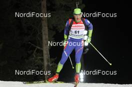 30.11.2011, Oestersund, Sweden (SWE): Peter Dokl (SLO), Fischer, Rottefella, Alpina, OneWay - IBU world cup biathlon, individual men, Oestersund (SWE). www.nordicfocus.com. © Manzoni/NordicFocus. Every downloaded picture is fee-liable.