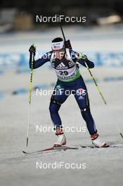 01.12.2011, Oestersund, Sweden (SWE): Sara Studebaker (USA), Rossignol, Rottefella, OneWay adidas - IBU world cup biathlon, individual women, Oestersund (SWE). www.nordicfocus.com. © Manzoni/NordicFocus. Every downloaded picture is fee-liable.