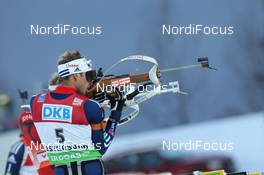 04.12.2011, Oestersund, Sweden (SWE): Lowell Bailey (USA), Rossignol, Rottefella, One Way - IBU world cup biathlon, pursuit men, Oestersund (SWE). www.nordicfocus.com. © Manzoni/NordicFocus. Every downloaded picture is fee-liable.