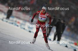 04.12.2011, Oestersund, Sweden (SWE): Synnoeve Solemdal (NOR), Madshus, Rottefella, Swix, ODLO - IBU world cup biathlon, pursuit women, Oestersund (SWE). www.nordicfocus.com. © Manzoni/NordicFocus. Every downloaded picture is fee-liable.