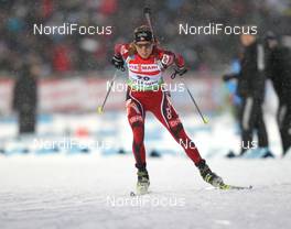 04.12.2011, Oestersund, Sweden (SWE): Elise Ringen (NOR), Fischer, Rottefella, ODLO- IBU world cup biathlon, pursuit women, Oestersund (SWE). www.nordicfocus.com. © Manzoni/NordicFocus. Every downloaded picture is fee-liable.