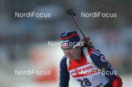 04.12.2011, Oestersund, Sweden (SWE): Susan Dunklee (USA), Madshus, Roteffella, Alpina, adidas - IBU world cup biathlon, pursuit women, Oestersund (SWE). www.nordicfocus.com. © Manzoni/NordicFocus. Every downloaded picture is fee-liable.