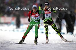 04.12.2011, Oestersund, Sweden (SWE): Darya Domracheva (BLR), Fischer, Rottefella, Leki - IBU world cup biathlon, pursuit women, Oestersund (SWE). www.nordicfocus.com. © Manzoni/NordicFocus. Every downloaded picture is fee-liable.