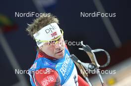 02.12.2011, Oestersund, Sweden (SWE): Emil Hegle Svendsen (NOR), Madshus, Rottefella, Swix, Odlo - IBU world cup biathlon, sprint men, Oestersund (SWE). www.nordicfocus.com. © Manzoni/NordicFocus. Every downloaded picture is fee-liable.