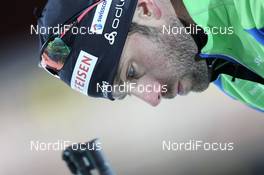 02.12.2011, Oestersund, Sweden (SWE): Simon Hallenbarter (SUI), Rossignol, Rottefella, KV+, ODLO, Alpina - IBU world cup biathlon, sprint men, Oestersund (SWE). www.nordicfocus.com. © Manzoni/NordicFocus. Every downloaded picture is fee-liable.