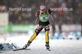 03.12.2011, Oestersund, Sweden (SWE): Miriam Goessner (GER), Fischer, Salomon, Swix, adidas - IBU world cup biathlon, sprint women, Oestersund (SWE). www.nordicfocus.com. © Manzoni/NordicFocus. Every downloaded picture is fee-liable.