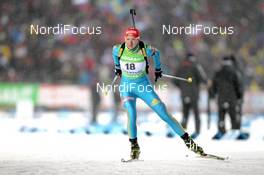 03.12.2011, Oestersund, Sweden (SWE): Olena Pidhrushna (UKR), Fischer, Rottefella - IBU world cup biathlon, sprint women, Oestersund (SWE). www.nordicfocus.com. © Manzoni/NordicFocus. Every downloaded picture is fee-liable.