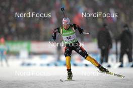 03.12.2011, Oestersund, Sweden (SWE): Andrea Henkel (GER), Fischer, Rottefella, Swix, adidas, Toko - IBU world cup biathlon, sprint women, Oestersund (SWE). www.nordicfocus.com. © Manzoni/NordicFocus. Every downloaded picture is fee-liable.