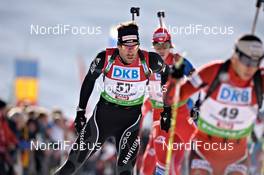 10.12.2011, Hochfilzen, Austria (AUT): Simon Hallenbarter (SUI), Rossignol, Rottefella, KV+, ODLO, Alpina  - IBU world cup biathlon, pursuit men, Hochfilzen (AUT). www.nordicfocus.com. © Felgenhauer/NordicFocus. Every downloaded picture is fee-liable.