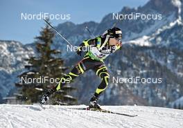 09.12.2011, Hochfilzen, Austria (AUT): Alexis Boeuf (FRA), Salomon, Swix, Odlo  - IBU world cup biathlon, sprint men, Hochfilzen (AUT). www.nordicfocus.com. © Felgenhauer/NordicFocus. Every downloaded picture is fee-liable.