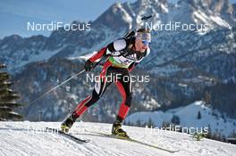 09.12.2011, Hochfilzen, Austria (AUT): Simon Eder (AUT), Fischer, Rottefella, Swix  - IBU world cup biathlon, sprint men, Hochfilzen (AUT). www.nordicfocus.com. © Felgenhauer/NordicFocus. Every downloaded picture is fee-liable.