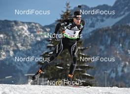 09.12.2011, Hochfilzen, Austria (AUT): Simon Hallenbarter (SUI), Rossignol, Rottefella, KV+, ODLO, Alpina  - IBU world cup biathlon, sprint men, Hochfilzen (AUT). www.nordicfocus.com. © Felgenhauer/NordicFocus. Every downloaded picture is fee-liable.