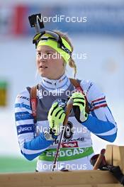 09.12.2011, Hochfilzen, Austria (AUT): Kristel Viigipuu (EST), Swix - IBU world cup biathlon, sprint women, Hochfilzen (AUT). www.nordicfocus.com. © Felgenhauer/NordicFocus. Every downloaded picture is fee-liable.