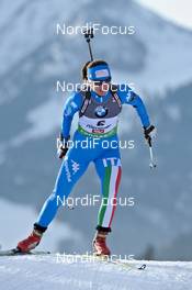 09.12.2011, Hochfilzen, Austria (AUT): Karin Oberhofer (ITA), Alpina, Fischer, Swix  - IBU world cup biathlon, sprint women, Hochfilzen (AUT). www.nordicfocus.com. © Felgenhauer/NordicFocus. Every downloaded picture is fee-liable.