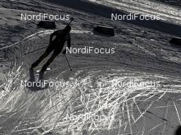 16.12.2011, Hochfilzen, Austria (AUT): Biathlon Feature: undefined Athlete in the snow - IBU world cup biathlon, sprint women, Hochfilzen (AUT). www.nordicfocus.com. © Manzoni/NordicFocus. Every downloaded picture is fee-liable.
