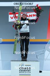 03.01.2011, Oberstdorf, Germany (GER): current sprint leader of the tour Justyna Kowalczyk (POL), Fischer, Salomon, Swix  - FIS world cup cross-country, tour de ski, pursuit women, Oberstdorf (GER). www.nordicfocus.com. © Hemmersbach/NordicFocus. Every downloaded picture is fee-liable.