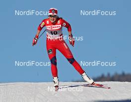 05.01.2011, Toblach, Italy (ITA): Marthe Kristoffersen (NOR), Atomic, Salomon, Swix  - FIS world cup cross-country, tour de ski, individual sprint, Toblach (ITA). www.nordicfocus.com. © Hemmersbach/NordicFocus. Every downloaded picture is fee-liable.
