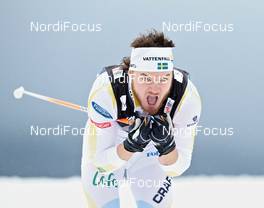 15.01.2011, Liberec, Czech Republic (CZE): Robin Bryntesson (SWE). Fischer, Salomon, Craft  - FIS world cup cross-country, individual sprint, Liberec (CZE). www.nordicfocus.com. © Felgenhauer/NordicFocus. Every downloaded picture is fee-liable.